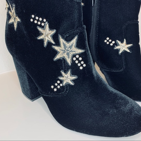 Mix No.6 Velvet Pearl Black Women’s Booties Size 9.5 NWT - Picture 7 of 8